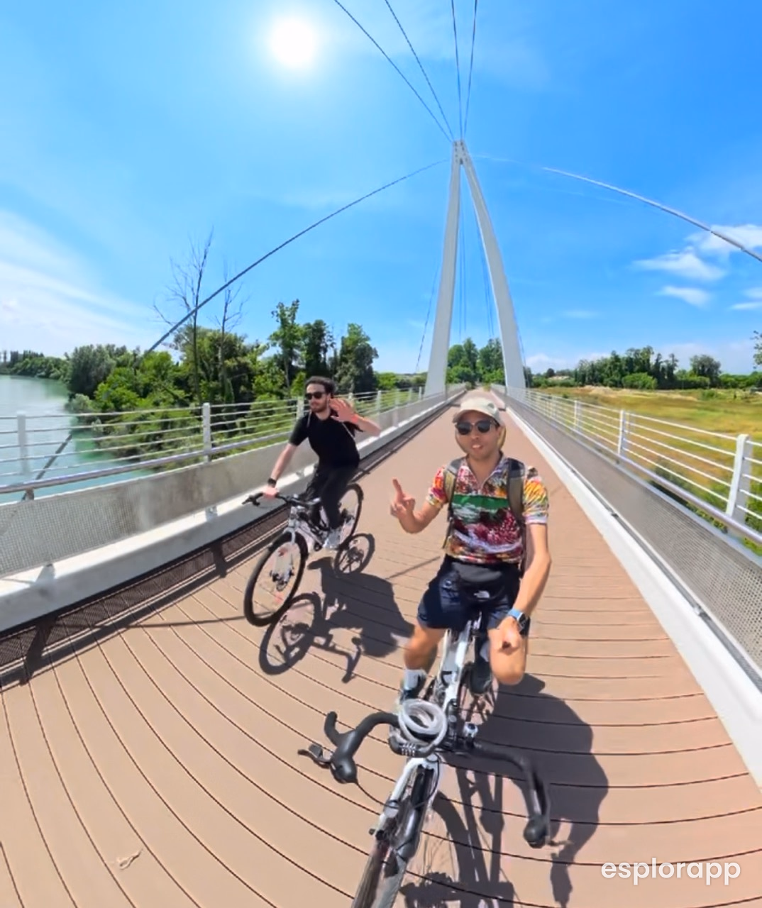 Riviera del Brenta e Ostiglia in bici: Tre percorsi tra navigli e ville venete