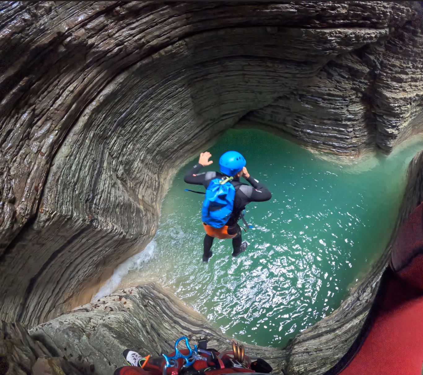 Canyoning e Trekking o Kayak con esplorazione guidata Val di Non