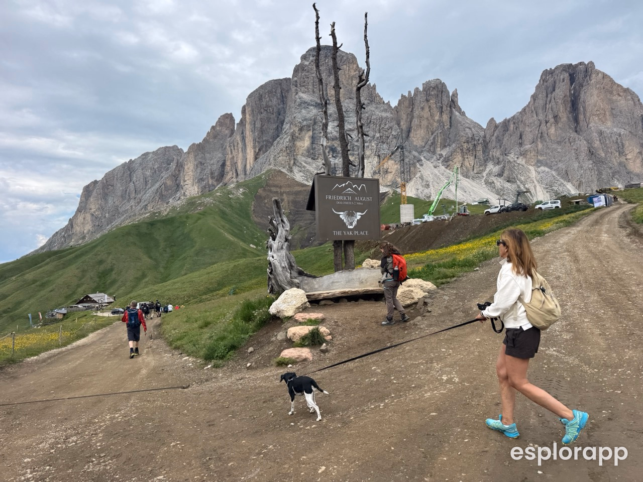 Itinerario 5 Rifugi sulle Dolomiti con Mappa Trekking