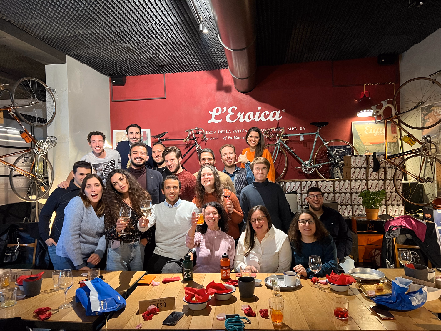 Il team in viaggio mentre cresce la nuova Esplorapp
